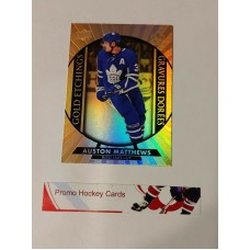 GE-8 Auston Matthews Gold Etchings 2020-21 Tim Hortons UD Upper Deck